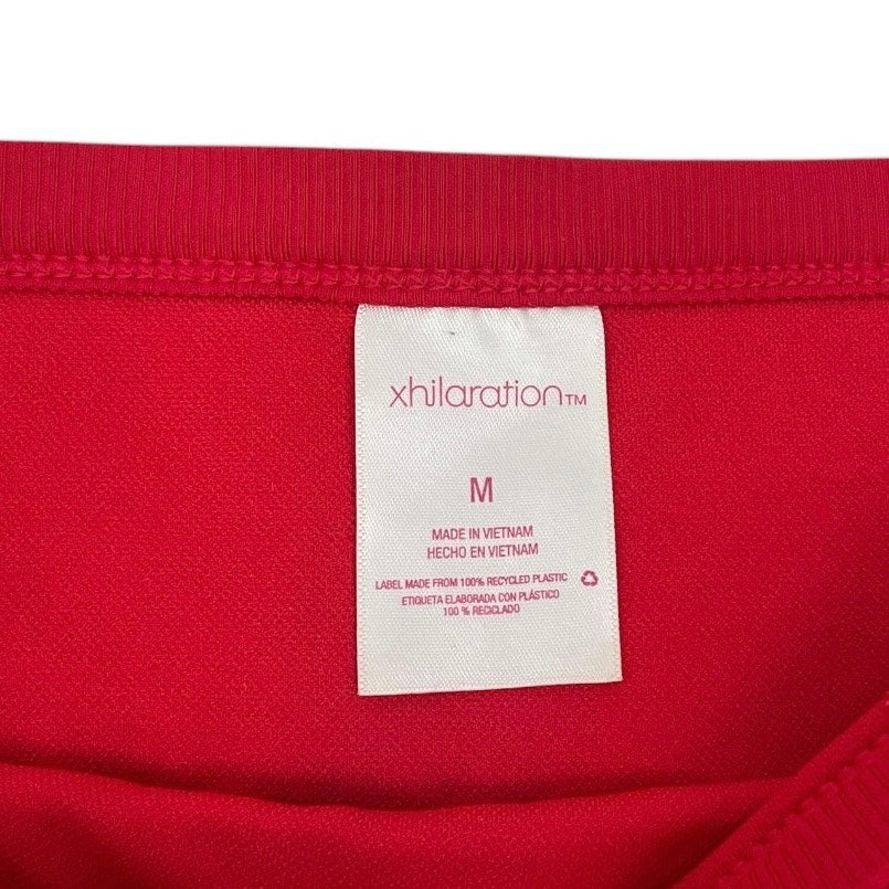 Xhilaration Red Ribbed Bikini Set