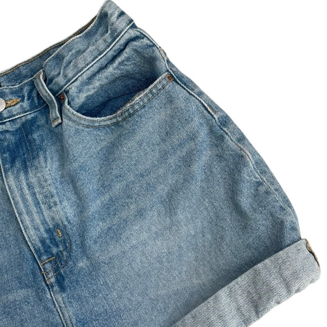 BDG Denim Mom High Rise Jean Mini Shorts