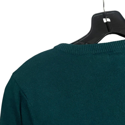 A New Day Teal Crewneck Long Sleeve Top
