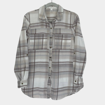 Full Tilt Plaid Button Down Flannel Shirt