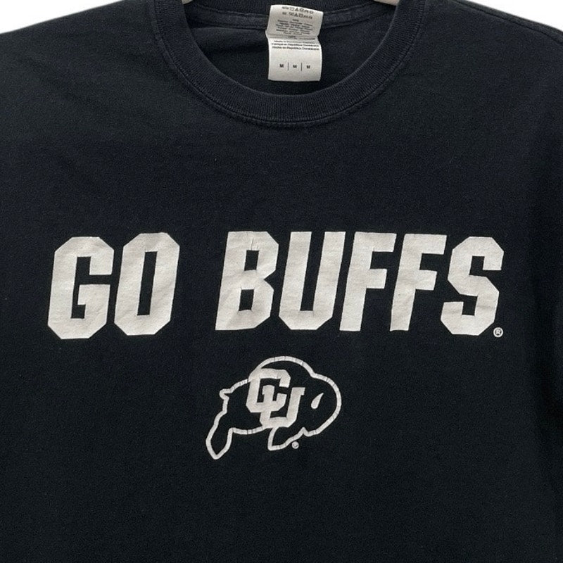 Gildan Go Buffs University of Colorado Black & White Pepsi Graphic Tee