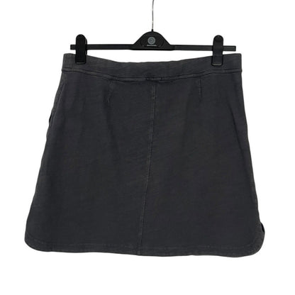 Caslon Grey Casual Cotton Mini Skirt