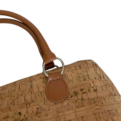 NWOT Primeware Beige Cork Insulated Wine Tote Bag