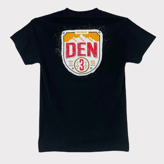 Gildan DryBlend Black Denver Colorado Est. 2018 Graphic Tee