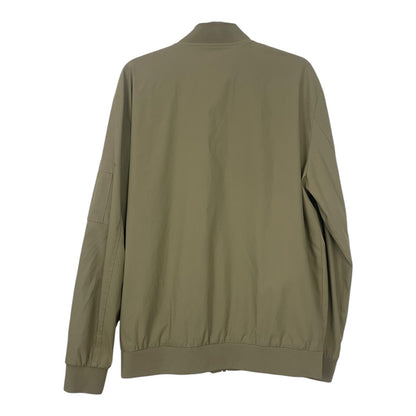 Outdoor Jacket Vintage Beige Zip Up Windbreaker Jacket