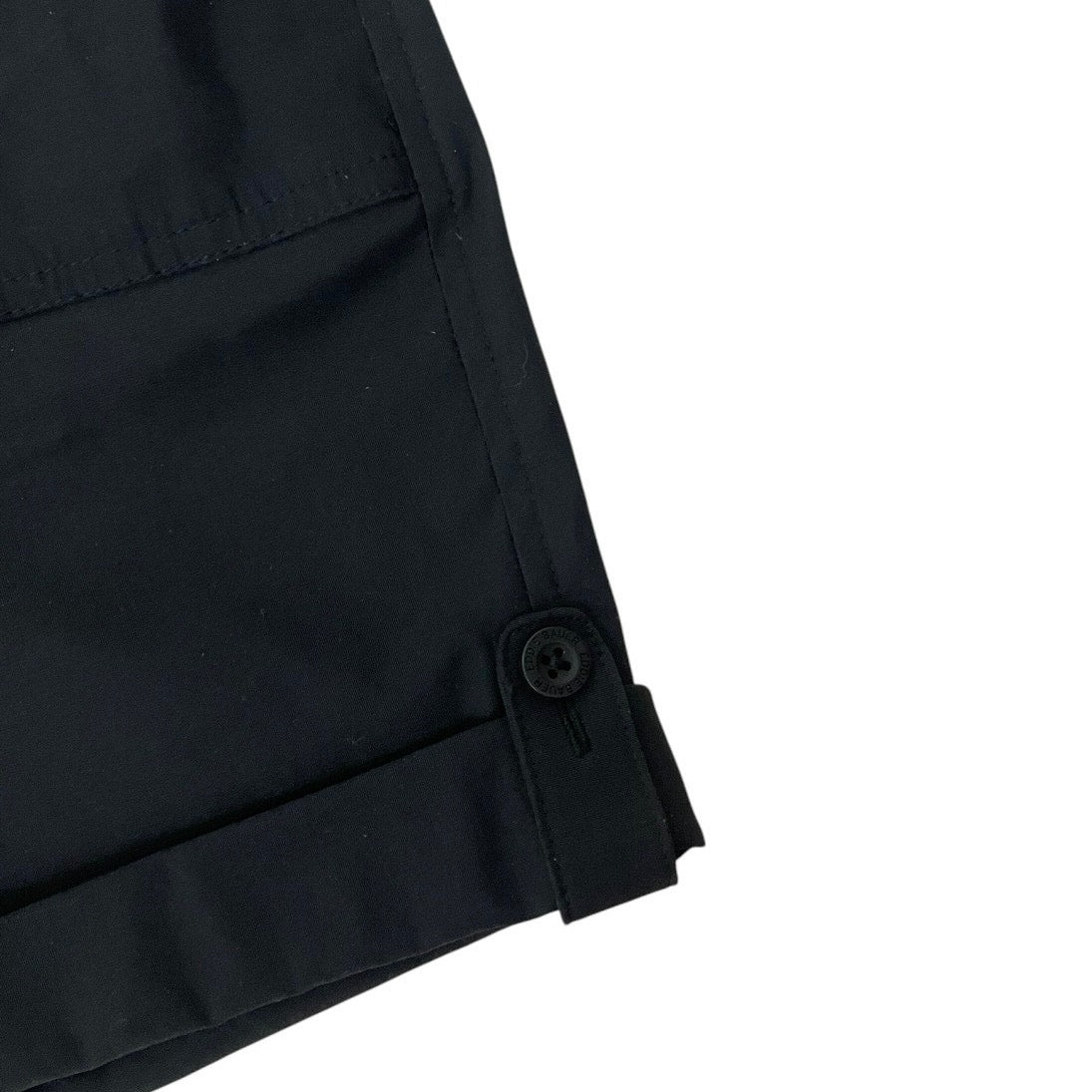 Eddie Bauer Black Rolled Hem Bermuda Shorts