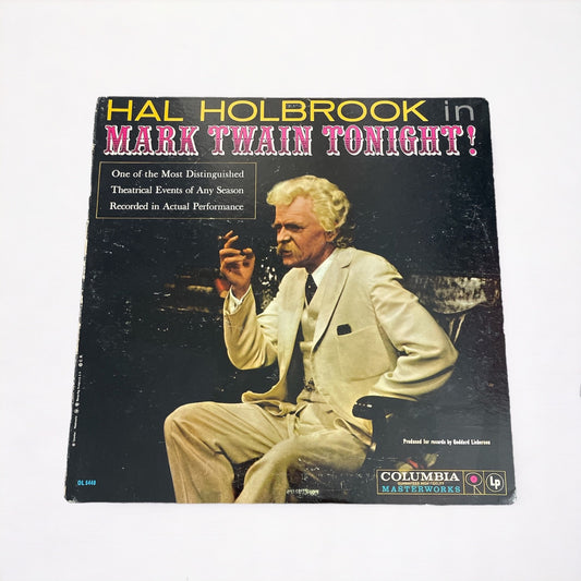 Hal Holbrook in Mark Twain Tonight! Vinyl Record