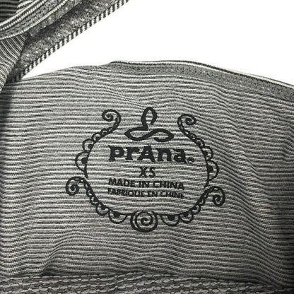 PrAna Athletic Grey Cutout Open Back Active Tank Top