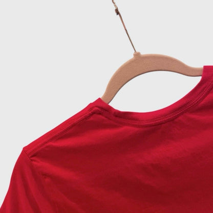 Tommy Hilfiger Mens Red Short Sleeve Cotton Tee