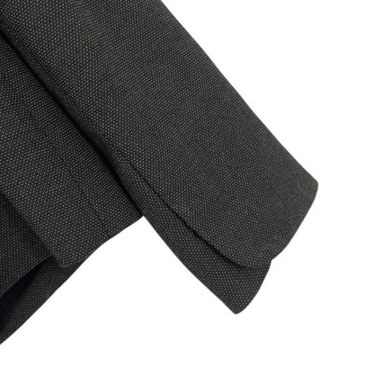 Classiques Entier Grey Double Lapel Button Down Suit Jacket