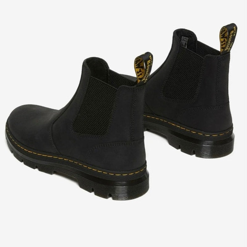BNIB Dr. Martens Wyoming Black Leather Embury Chelsea Boots