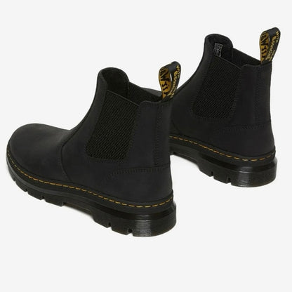 BNIB Dr. Martens Wyoming Black Leather Embury Chelsea Boots