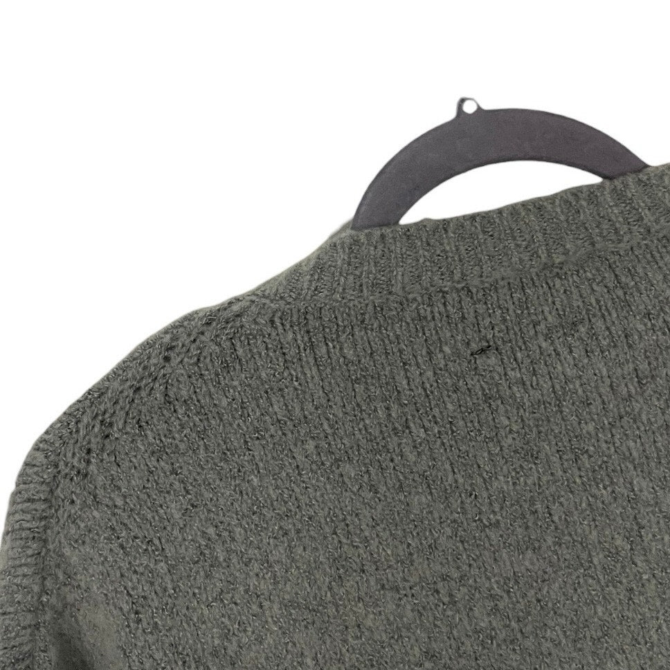 Zara Knit Grey Crewneck Sweater