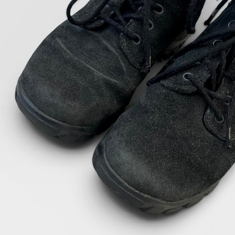 Lands' End Black Suede Hiking Boots