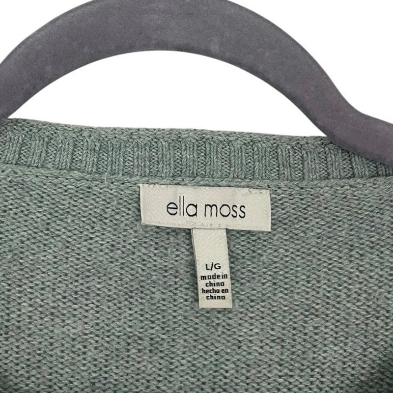 Ella Moss Blue Knit Sweater