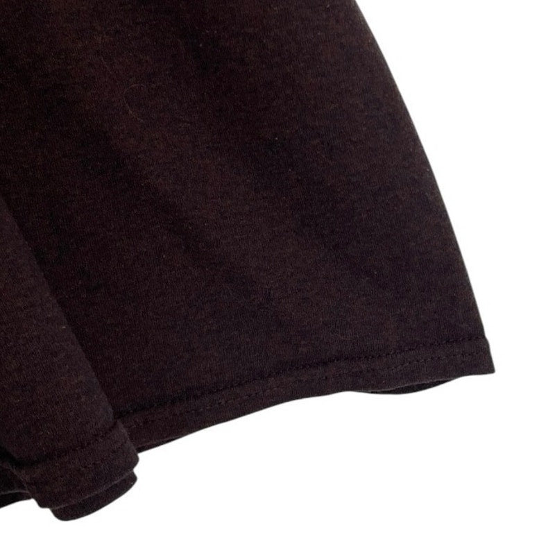 Mens Dark Brown Short Sleeve Shirt