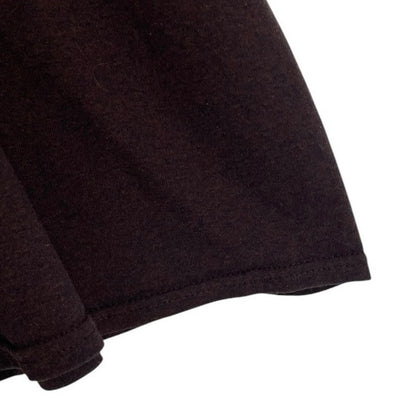 Mens Dark Brown Short Sleeve Shirt