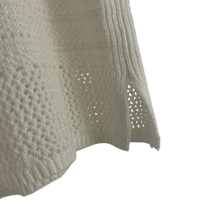 SO White Knit Tank Top