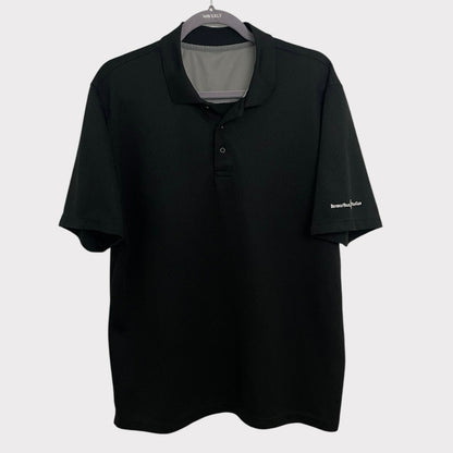 Beverly Hills Polo Club Mens Black Short Sleeve Polo Shirt