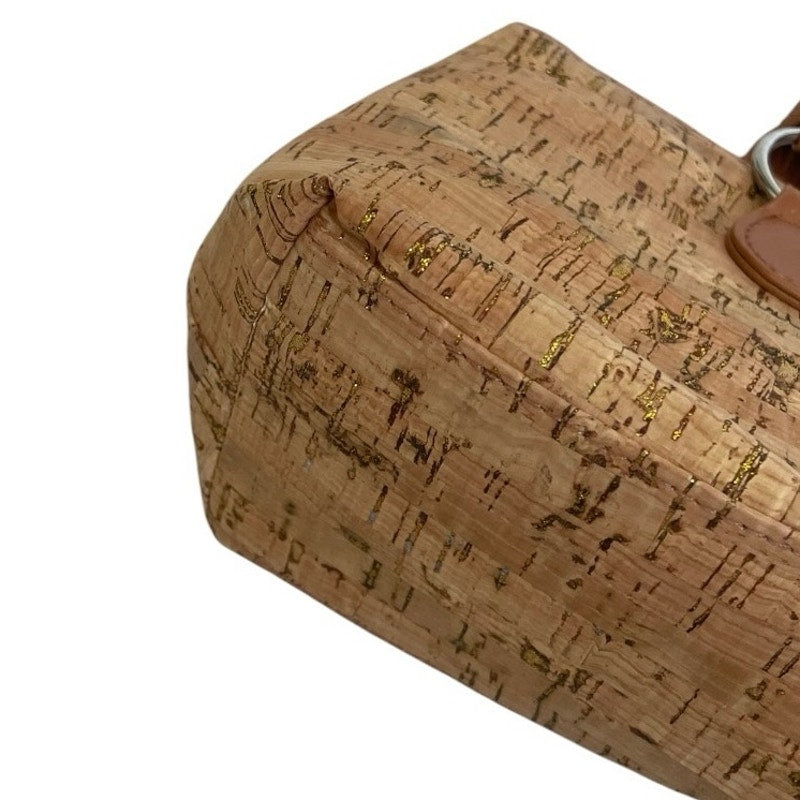 NWOT Primeware Beige Cork Insulated Wine Tote Bag
