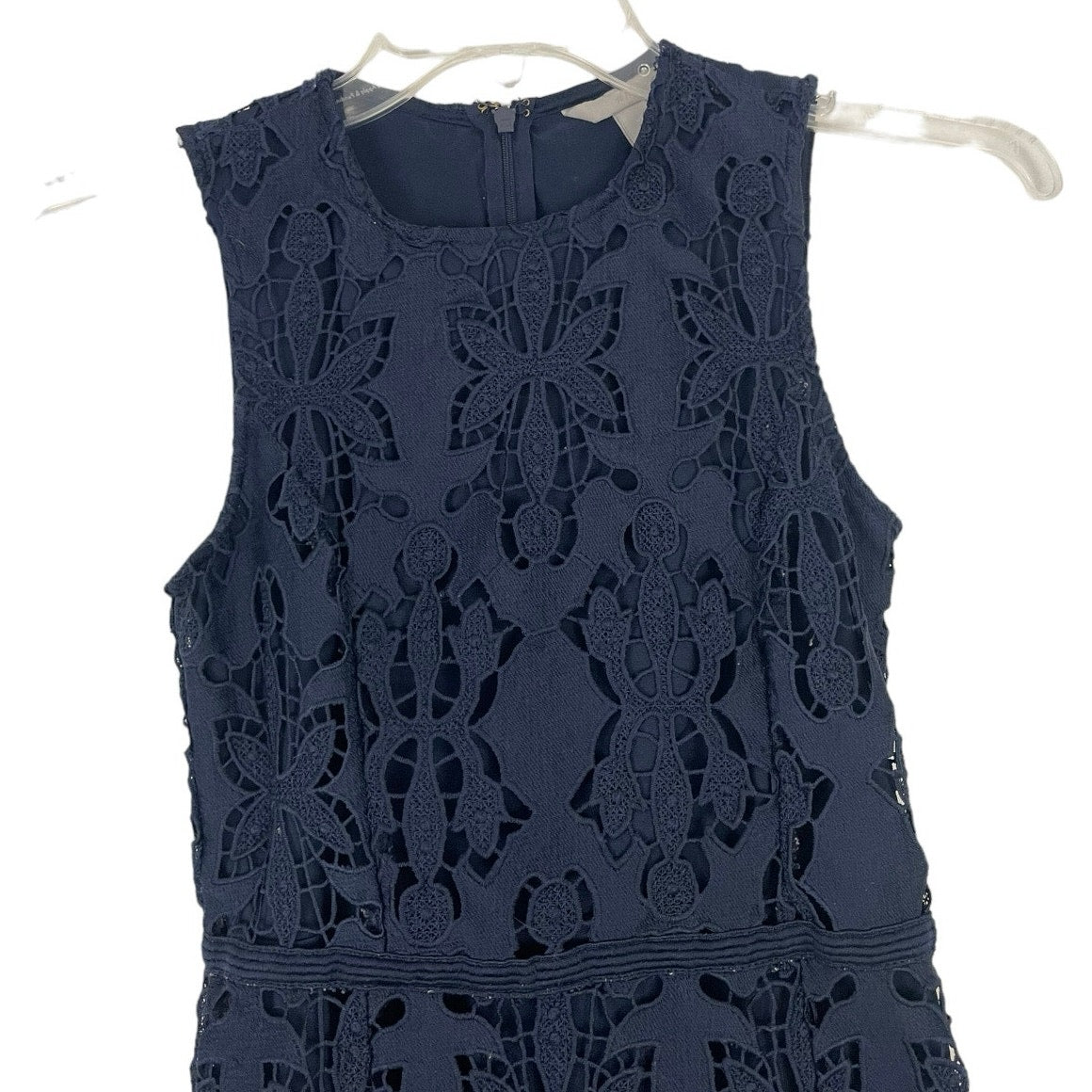 H&M Navy Blue Lace Mini Dress