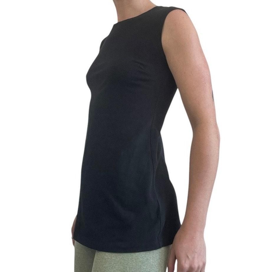 Nic + Zoe Black Soft and Stretchy Tank Top Blouse