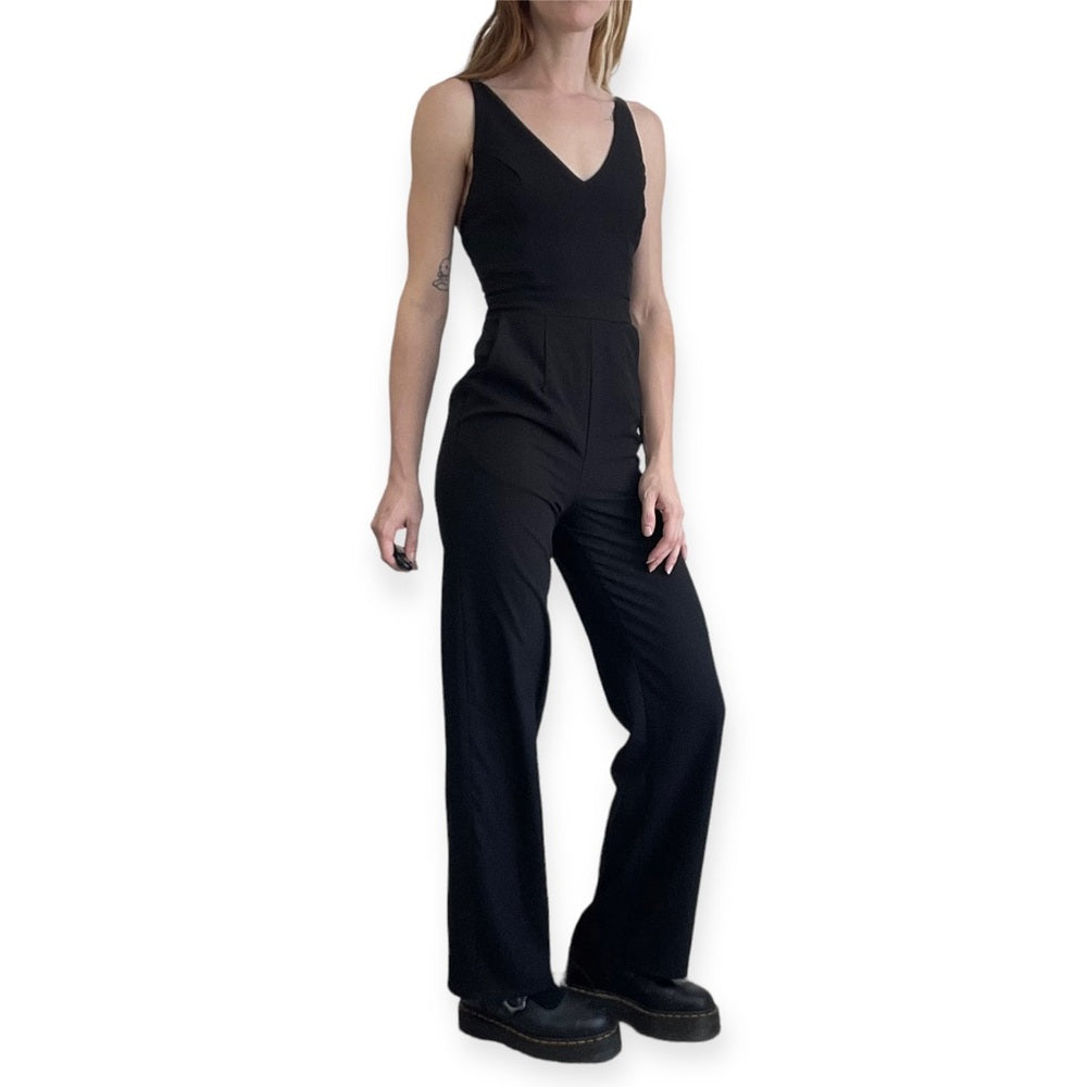 Charlotte Russe Black Jumpsuit