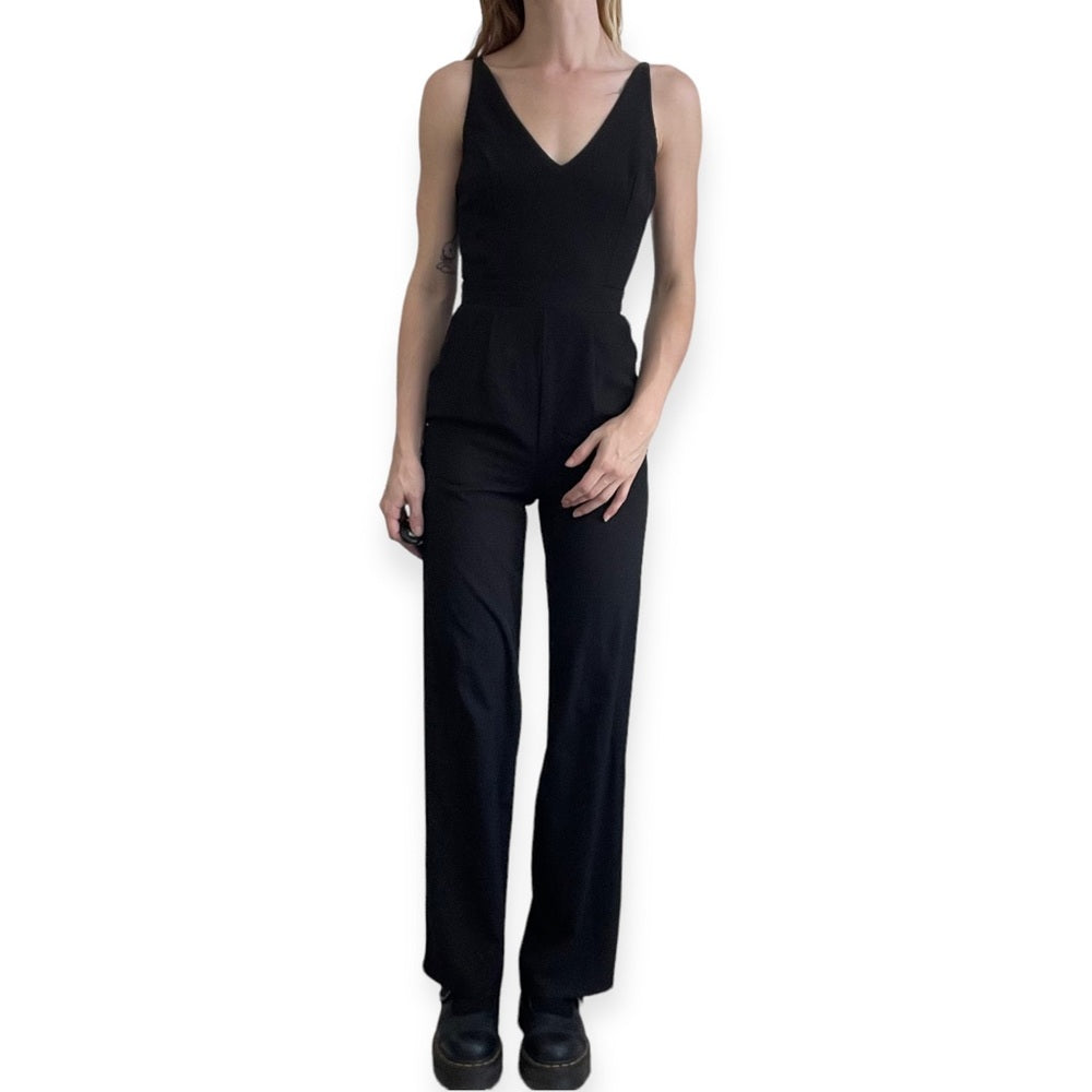 Charlotte Russe Black Jumpsuit