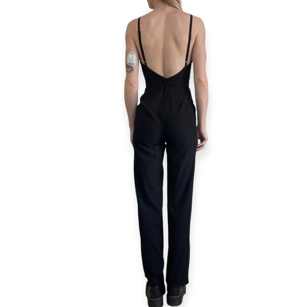 Charlotte Russe Black Jumpsuit