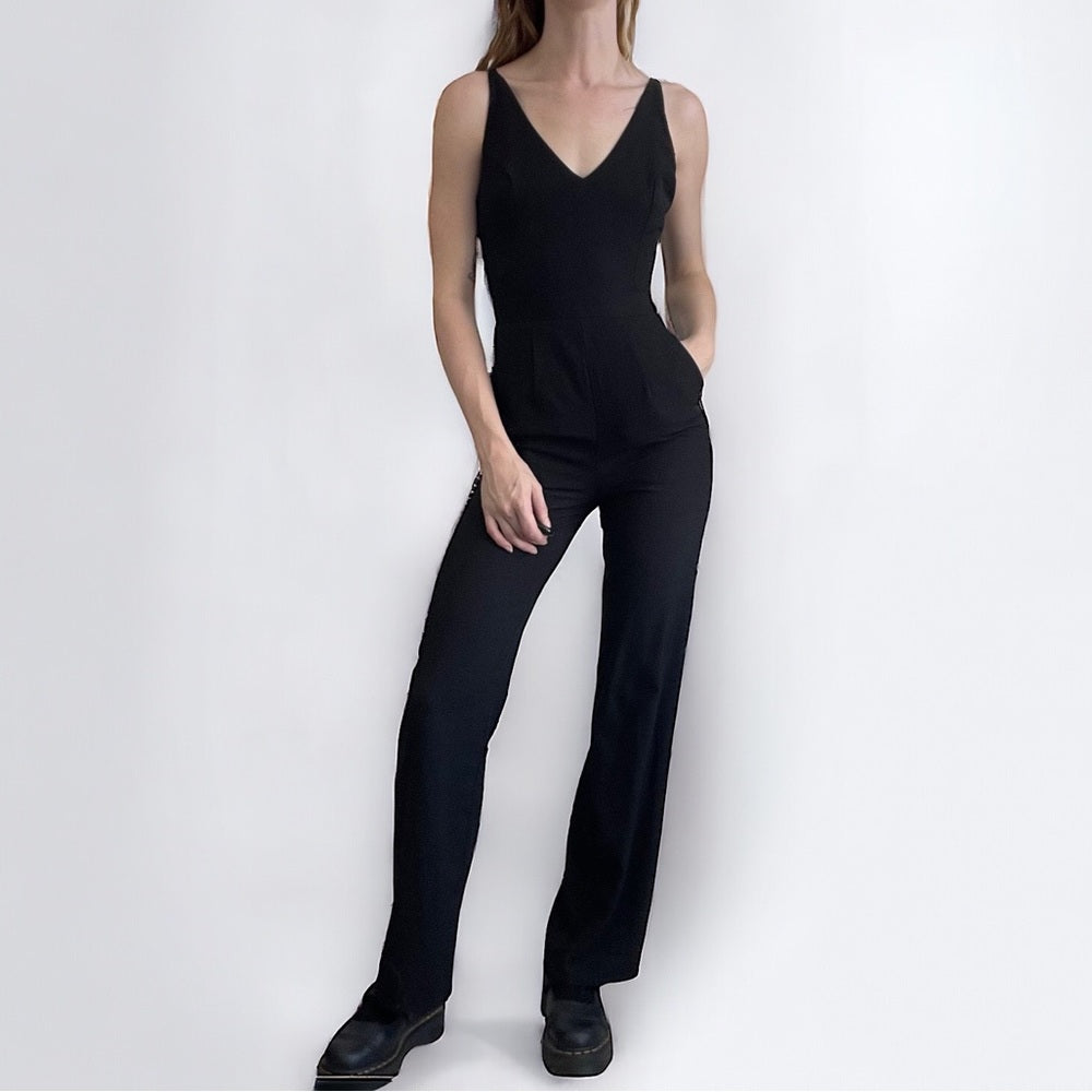 Charlotte Russe Black Jumpsuit