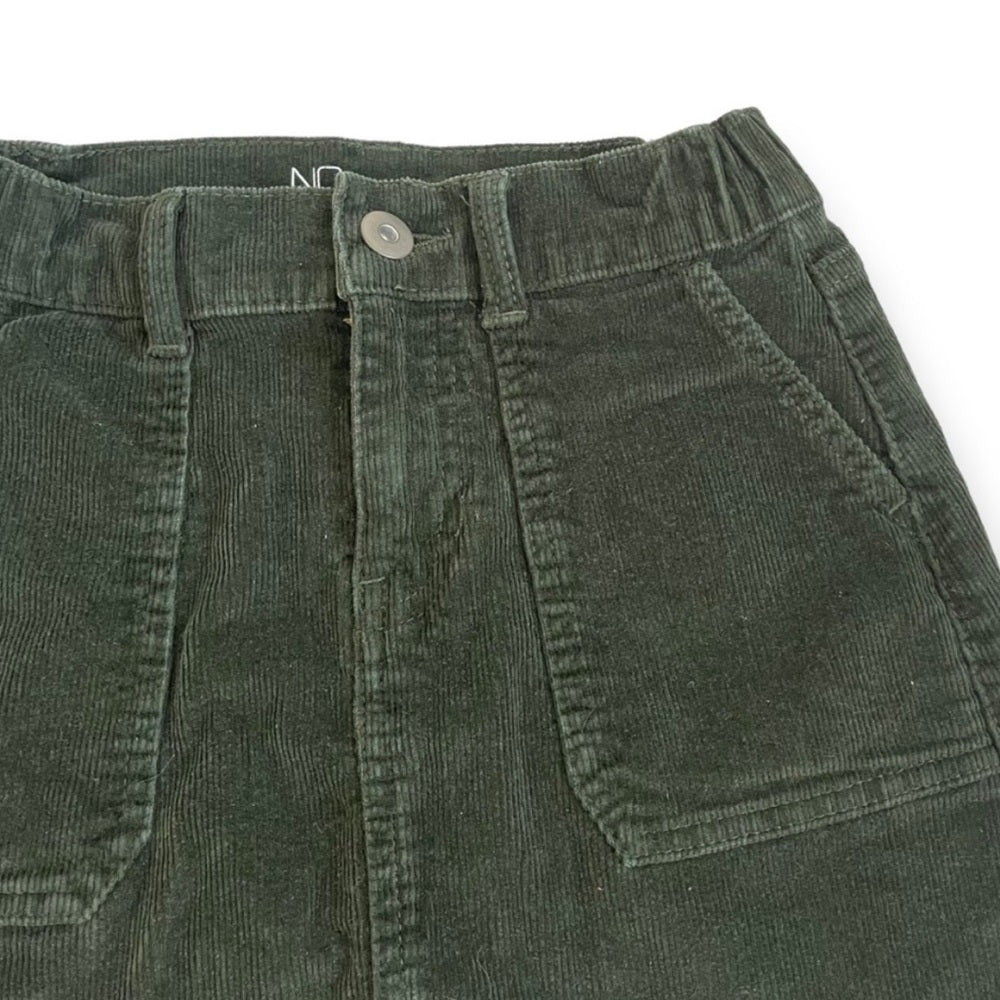 NOBO Green Corduroy Mini Skirt