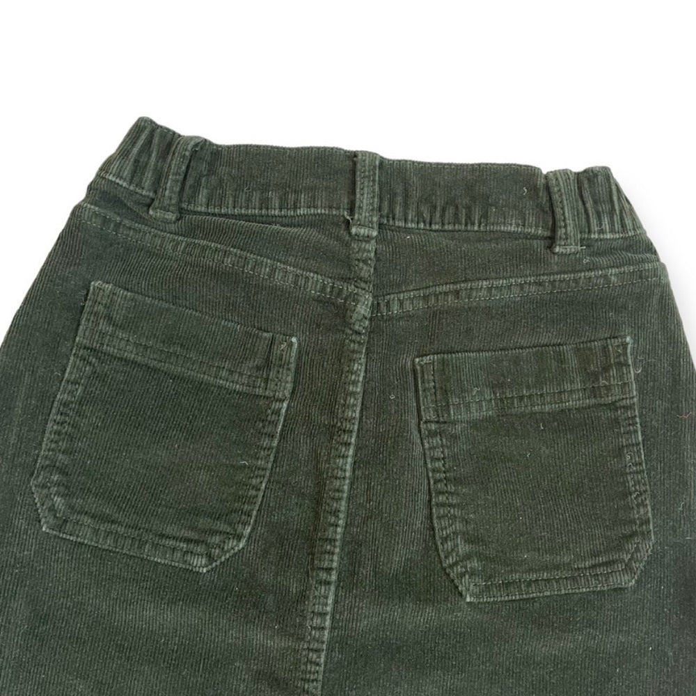 NOBO Green Corduroy Mini Skirt