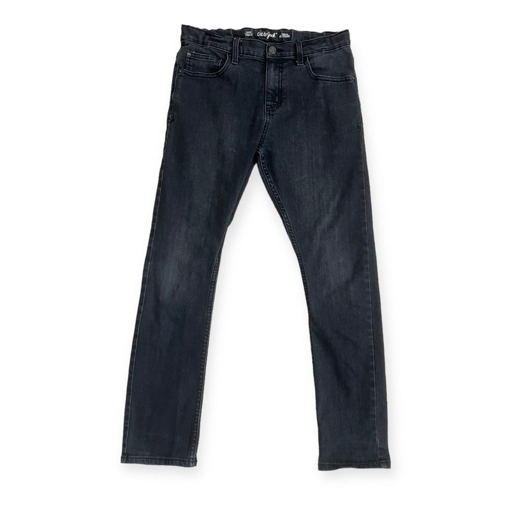 Cat & Jack Juniors Black Stretch Taper Jeans