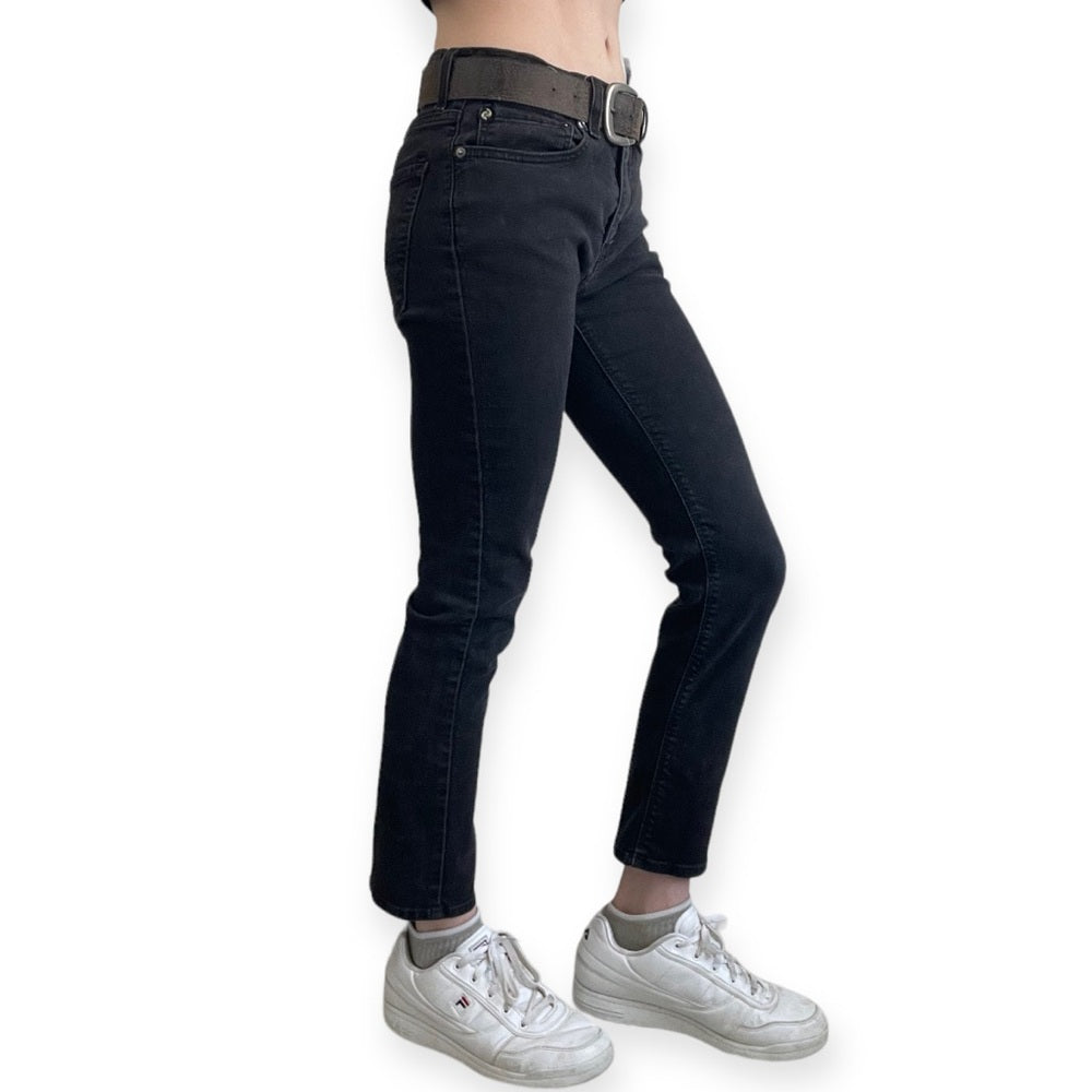 Denizen from Levi’s Juniors Black 216 Skinny Fit Jeans