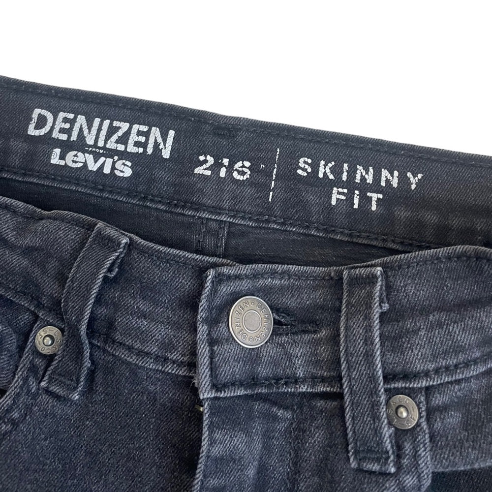 Denizen from Levi’s Juniors Black 216 Skinny Fit Jeans